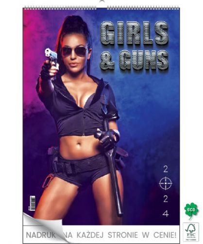 Kalendarz wieloplanszowy - WPN136 Girls&Guns
