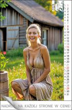 Kalendarz wieloplanszowy - WPN138 4 seasons girls