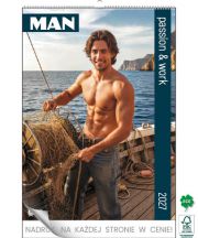 Kalendarz wieloplanszowy - WPN160 Man,Passion & Work