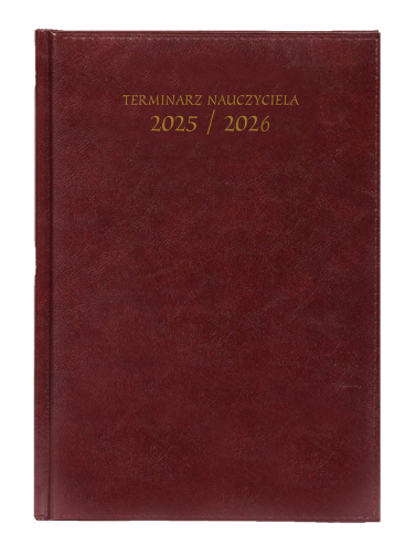 Nauczycielskie A5 - Baladek - Bordo