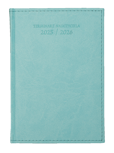 Nauczycielskie A5 - Vivella - Turkus E999