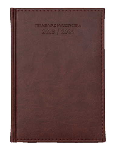 Nauczycielskie A5 - Vivella - Bordo 4700