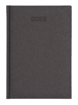 A5 dzienne 320 str. - Natura Eco - Czarny 1068