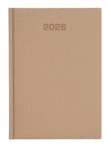 A5 dzienne 320 str. - Natura Eco - Beż 1014