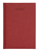 A5 dzienne 320 str. - Natura Eco - Czerwień 5794
