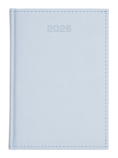 A5 dzienne 360 str. oprawy jednolite - Vivella - Błękit A966