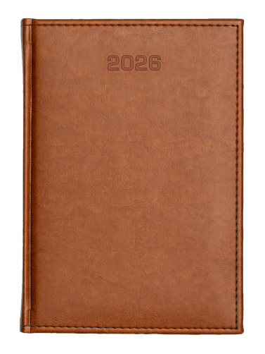 A5 tygodniowe + notes - Nebraska - Jasnobrązowy A219