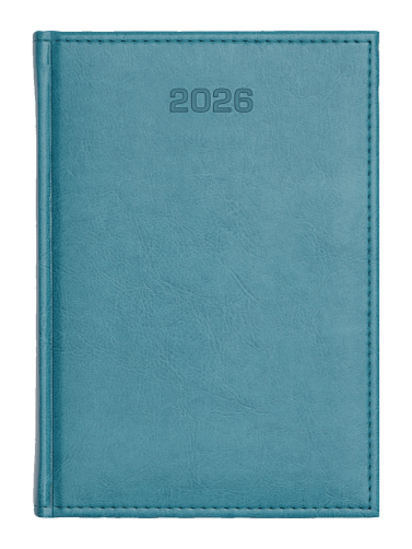 A4 dzienne 360 str. - Nebraska - Turkus D156