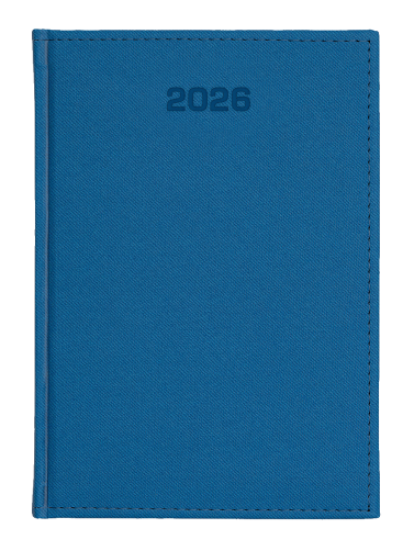 A4 dzienne 360 str. - Denim - Niebieski F707