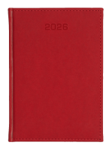 A4 tygodniowe - Velour - Czerwień A838