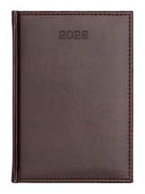 A4 tygodniowe + notes - Nebraska - Ciemnobrązowy D556