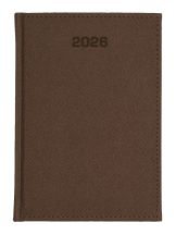B5 dzienne - Denim - Ciemnobrązowy E391