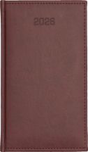 A6 tygodniowe - Vivella - Bordo 4700