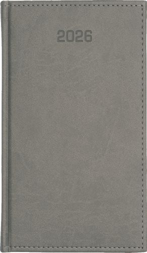 A6 tygodniowe - Vivella - Szary E482