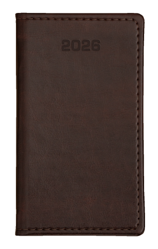 A6 tygodniowe - Nebraska Exclusive - Ciemnobrązowy D556