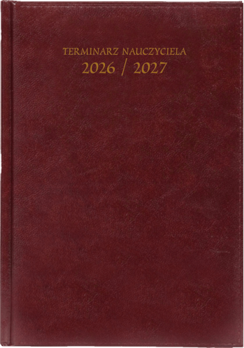 Nauczycielskie A5 - Baladek - Bordo