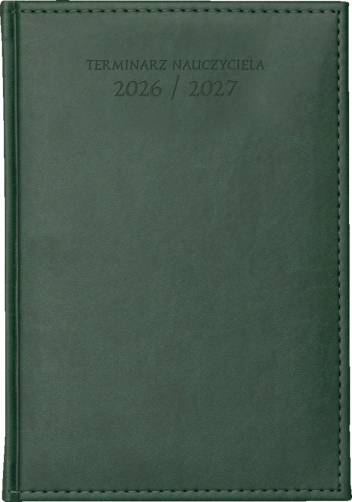 Nauczycielskie A5 - Vivella - Zieleń 4720