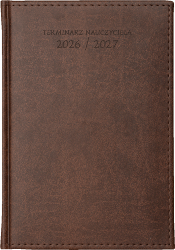 Nauczycielskie A5 - Vivella - Ciemnobrązowy 4654