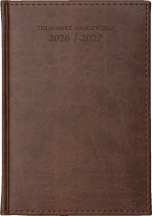 Nauczycielskie A5 - Vivella - Ciemnobrązowy 4654