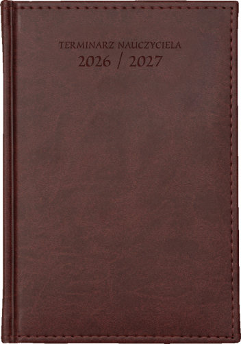 Nauczycielskie A5 - Vivella - Bordo 4700