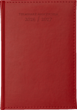 Nauczycielskie A5 - Vivella - Czerwień 4872