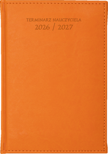 Nauczycielskie A5 - Vivella - Pomarańcz A858