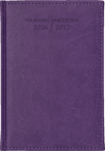 Nauczycielskie A5 - Vivella - Fiolet 4864