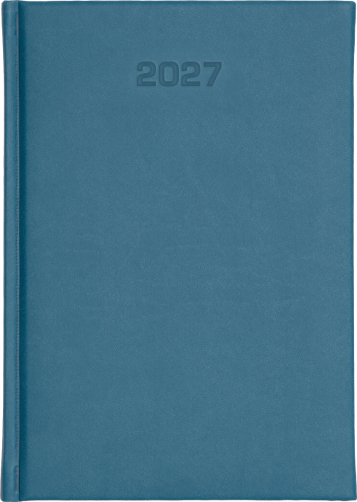 A5 dzienne 320 str. - Vivella Economic - Niebieski F417