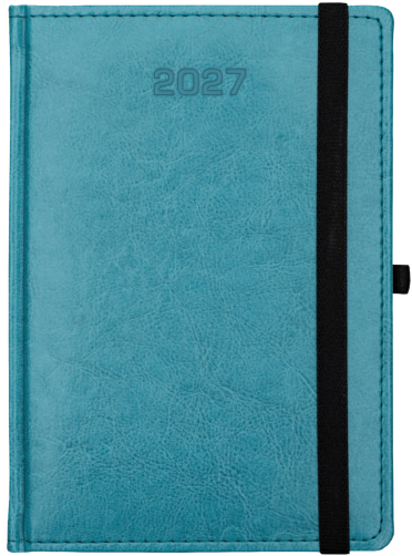 A5 tygodniowe - Nebraska z gumką - Tukurs D156