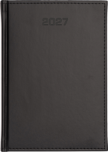 A5 tygodniowe + notes - Vivella - Czarny/Nero