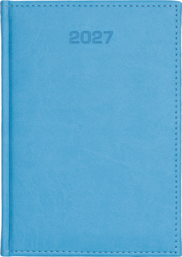 A5 tygodniowe + notes - Vivella - Jasnoniebieski F003