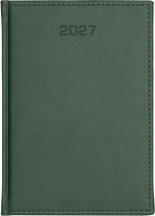 A5 tygodniowe + notes - Vivella - Zieleń 4720