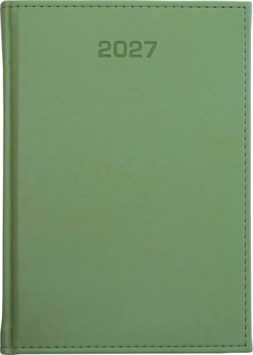 A5 tygodniowe + notes - Nebraska - Oliwka D150