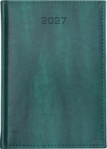 A5 tygodniowe + notes - Nebraska - Zieleń D534