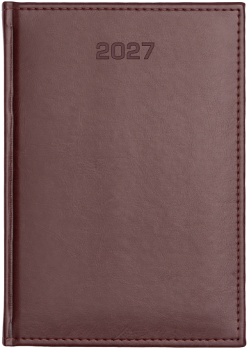 A5 tygodniowe + notes - Nebraska - Bordo B459