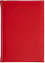 A4 tygodniowe - Porcellana - Czerwień E389