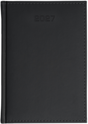 A4 tygodniowe - Porcellana - Grafit B044