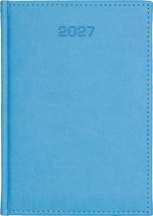 A4 tygodniowe + notes - Vivella - Jasnoniebieski F003