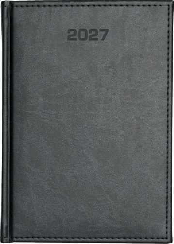 A4 tygodniowe + notes - Vivella - Grafit F607/M