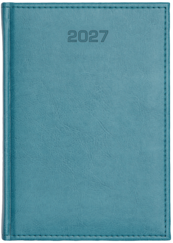 A4 tygodniowe + notes - Nebraska - Turkus D156