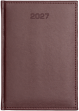 A4 tygodniowe + notes - Nebraska - Bordo B459