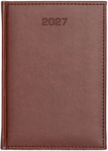 B5 tygodniowe + notes - Nebraska - Brąz A220