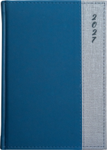 A5 dzienne 360 str. oprawy łączone - Proste pionowe - Granat A841 + 4407