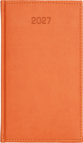 A6 tygodniowe - Vivella - Pomarańcz A858