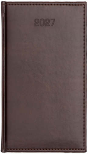 A6 tygodniowe - Nebraska - Ciemnobrązowy D556