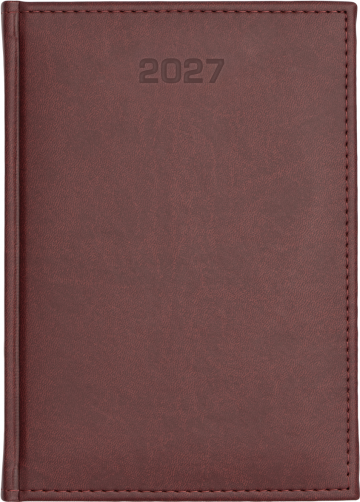 A5 tygodniowe - Vivella - Bordo 4700