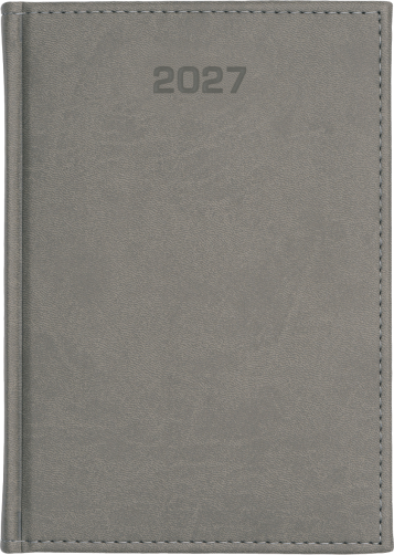 A5 tygodniowe - Vivella - Szary E482