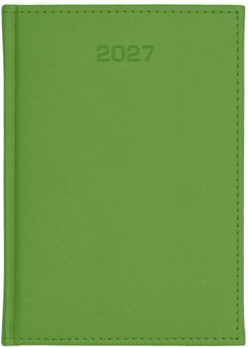 A5 tygodniowe + notes - Vivella - Jasnozielony E478