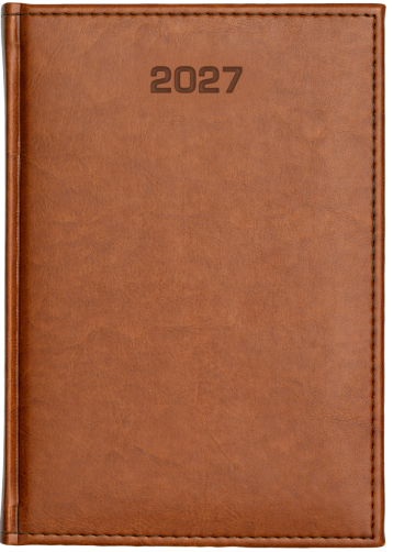 A5 tygodniowe + notes - Nebraska - Jasnobrązowy A219