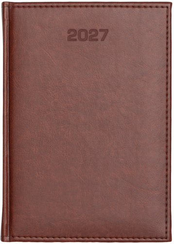 A4 tygodniowe + notes - Nebraska - Brąz A220